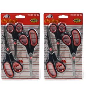 Kit 3 Tesouras Multifuncional Cabelo