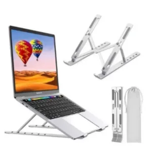 Suporte de Alumínio Ajustável para Notebook e MacBook
