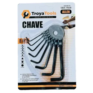 Jogo De Chaves Torx Allen Com 8 Peças