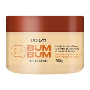 Esfoliante Natural Vegano Q Bum Bum Porán