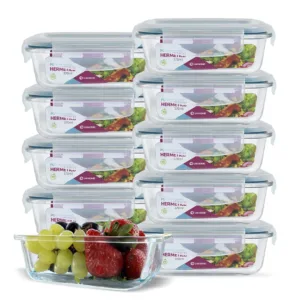 KIT 10 Potes de Vidro