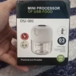 Mini Processador Elétrico Recarregável USB 250ml photo review