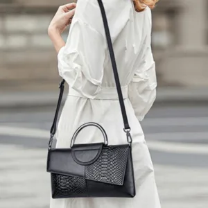 Bolsa casual feminina couro sintetico