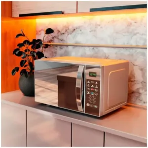 Micro-ondas Philco 33L Prata Espelhado PMO38S - 220V